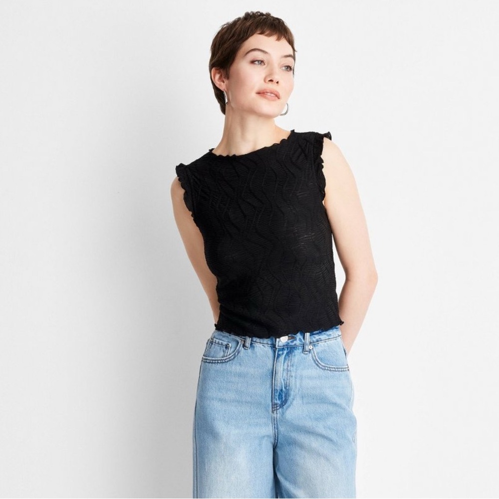 Future Collective Jacquard Tank Top
